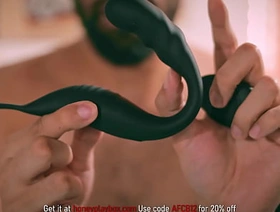 FREE FULL Movie Solo Anal Testing HoneyPlayBox CASPION Prostate And Perineum Vibrator And Cock Ring gay massage thailand porn