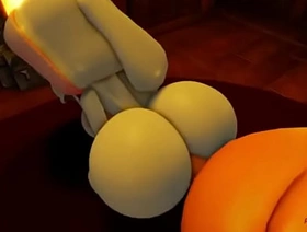 ¡Ser FOLLADA por una polla ENORME en ROBLOX otra vez! En navidad japan gay porn office