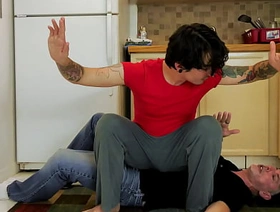 Johnny Mercy Feed Richard Lennox His Bare Ass As Punishment arab gay porn hot