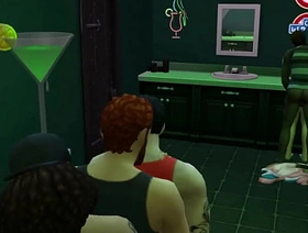 Toddy with an increment of Gareth Pride Night Club Fuck-A-Thon Sims 4 Wicked Whims pliable hot men gay porn