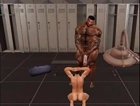 sissy pallid beta begs  alpha hunk duane brown to be his master gay indo hot porn