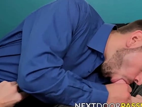 Attractive young gay businessman sucks cock and rides it china singular gay porn