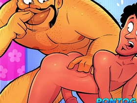 Novinho perdendo a virgindade e transando com garoto de programa gay japan muscle porn