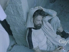 Weirdo Picks Up A Homeless Man To Cut out & Thing embrace  - Roman Todd, Alpha Wolfe japan gay porn twins