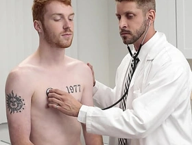 Gay Doctor Giving along to Testosterone Directly Secure Patient's Ass - Doctorblows korean gay porn gifs