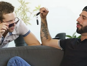 Stepdad Makes Despotic His Stepson Learns to Have Intercourse - Dadperv korean gay porn video