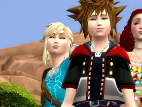 Zelda & Specialization Hearts Crossover - Link Meets Sora joyous singapore porn tumblr