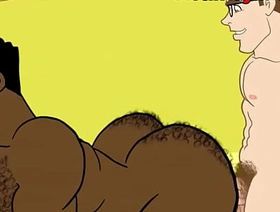 Desenho Blissful o Negro e o Jardineiro chinese school Blissful porn