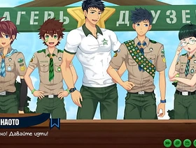 Game: Friends Camp, episode 48 - meeting at the Internet coffee (Russian voiceover) hot gay porn 2021