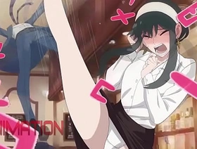 Yor Upskirt Panties Cross out - Spy x Family coat gay japan porn