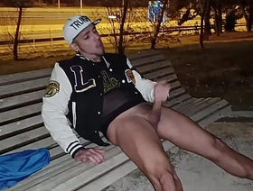 I JERK OFF AND CUM IN A PARK IN MADRID!!!! chinese military careless porn