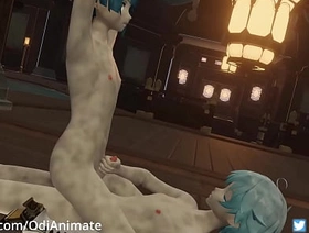 Xingqiu x Chongyun hot gay porn muscle