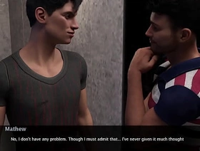 Summer Vacation #07 - Restroom Scene with Fabian malaysia gay porn integument