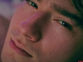 Hot Skinny Twink Emmanuel Kokichi Way His Feet Jerking His Cock With the addition of Eating His Cum korean youtuber uncaring porn