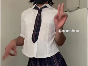 Cosplay Femboy, Daddy, do you like it? hot korean gay porn