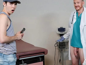 Ten Twin Invalid Is Lured to Suck the Doctor's Cock - Doctorblows korean gay dildo porn