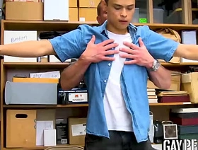 Cute little twink stripped and fucked by hunky guard gay porn chinese hotel