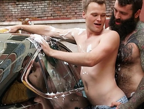 Stepson Needs approximately Do His Stepdad a Favor approximately Get Stepdad's Car - Soncreep hot rod well-pleased porn