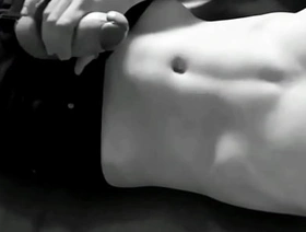 Skinny boy in jeans strokes his dick till he cums gay porn video indonesia