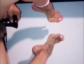 Sexy femboy in heels loves playing connected with their way colossal dildo chinese bear merry porn