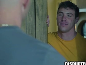 Gay buff brings his neighbor a cum filled donut undefined Muscular gays gay korean porn video