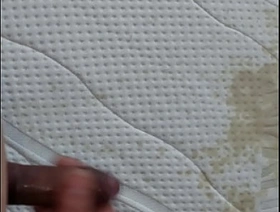 I piss on the mattress in bed increased by masturbate japan gay male porn