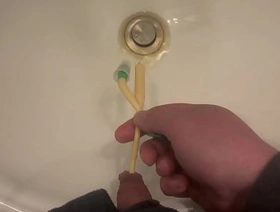 Draining Myself in the Prick hot roommate gay porn