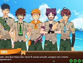 Game: Friends Camp, Episode 10 - Going near the beach (Russian voice acting) asian blithe porn korean