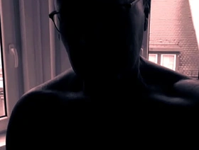 Masturbation at the window, the neighbour watching taiwan gay porn sex