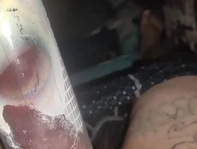 Here's my DICK, I'm training him with a fess up pump! I shot already made  3 centimeters singapore delighted porn man of the hour