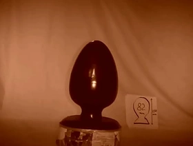 My cunt swallows an 82 150mm cork. hot beard gay porn