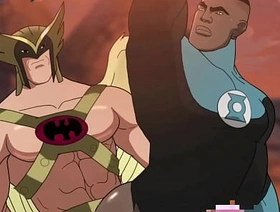 Green Lantern's Delicious Big Bubble Butt - Hentai Bara Yaoi korean handsome porn jubilant