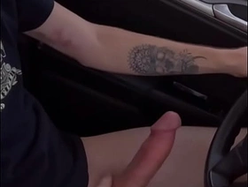 Jerking off while driving gay hot porn korean
