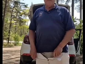 Chris horny had to stop and ensemble in parkinglot korean gay porn model